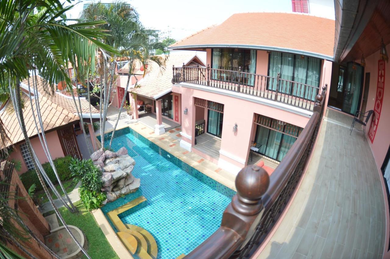 พระตำหนักวิลล่า 10 ห้องนอน พร้อมสระว่ายน้ำส่วนตัว Pattaya Bagian luar foto